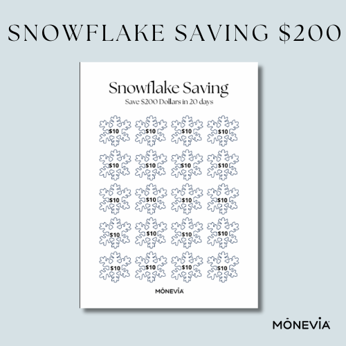 Snowflakes Saving 200