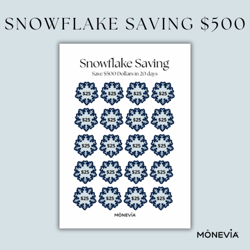 Snowflakes Saving 500