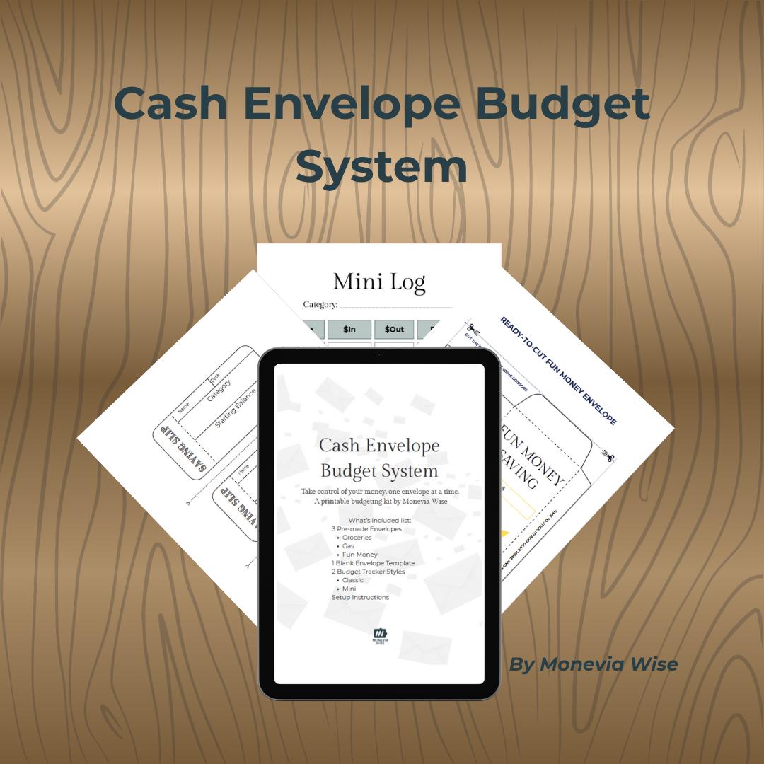 Printable Cash Envelope Budget System