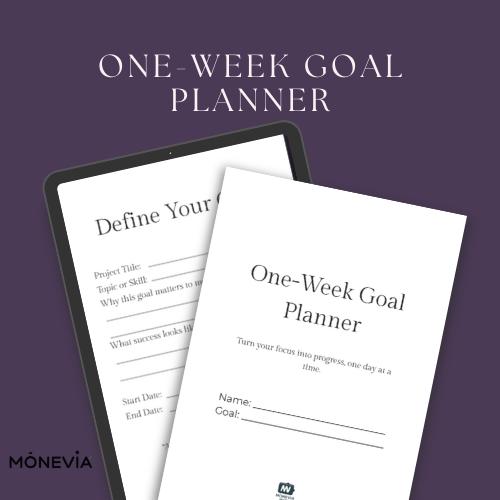 7-Day Goal Planner